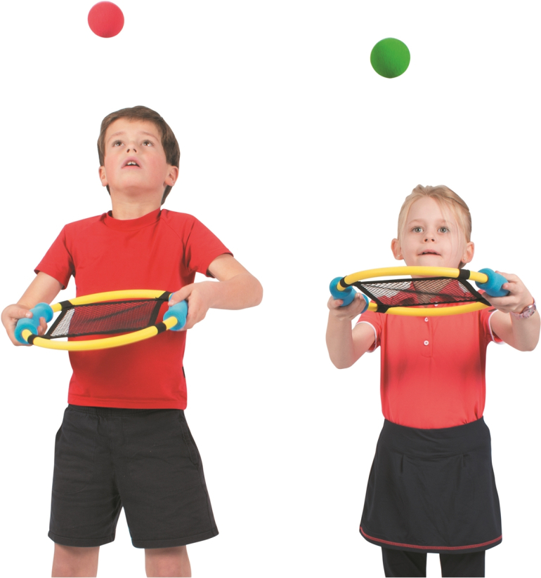 Set van 6 Springy Rackets