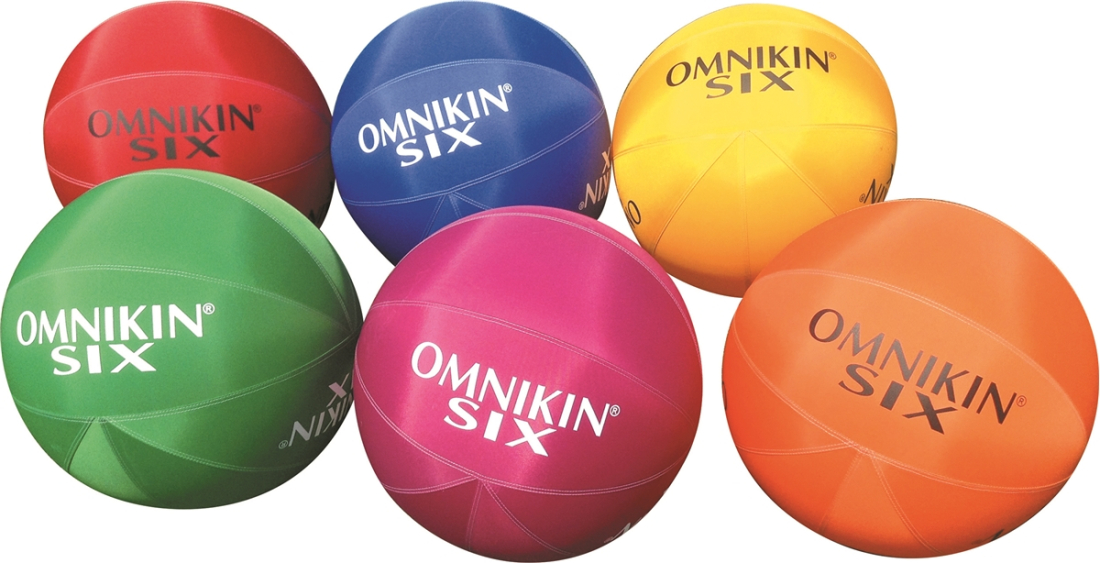 Lot de 6 ballons Omnikin Six - Ouverture large