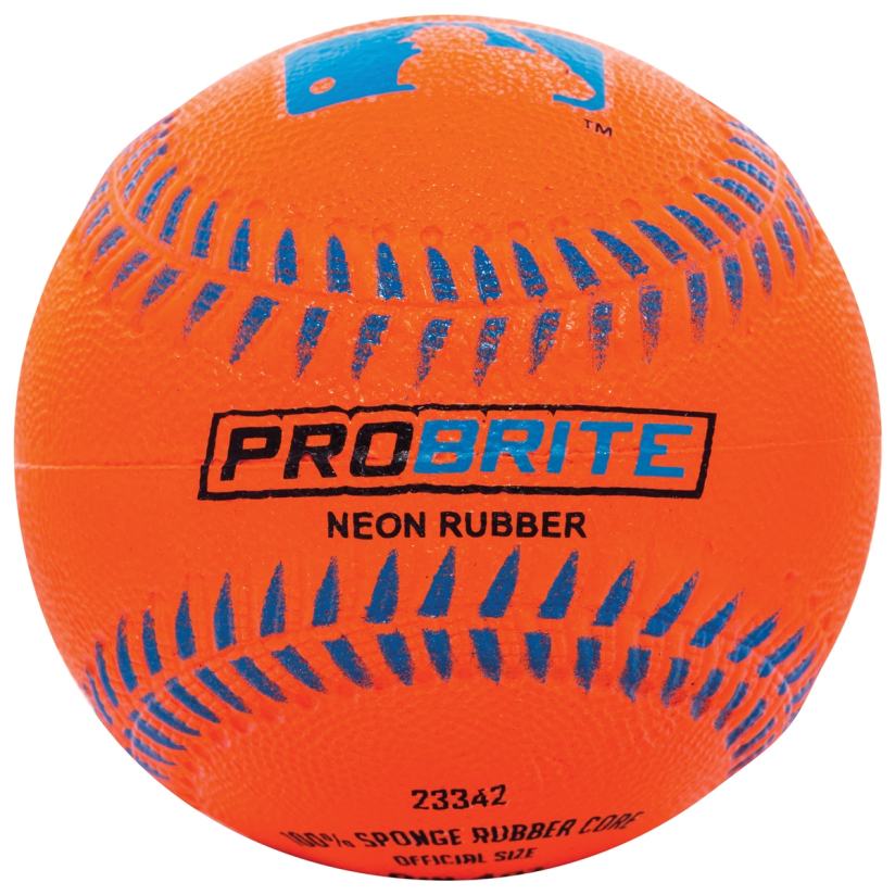 Rubber baseball