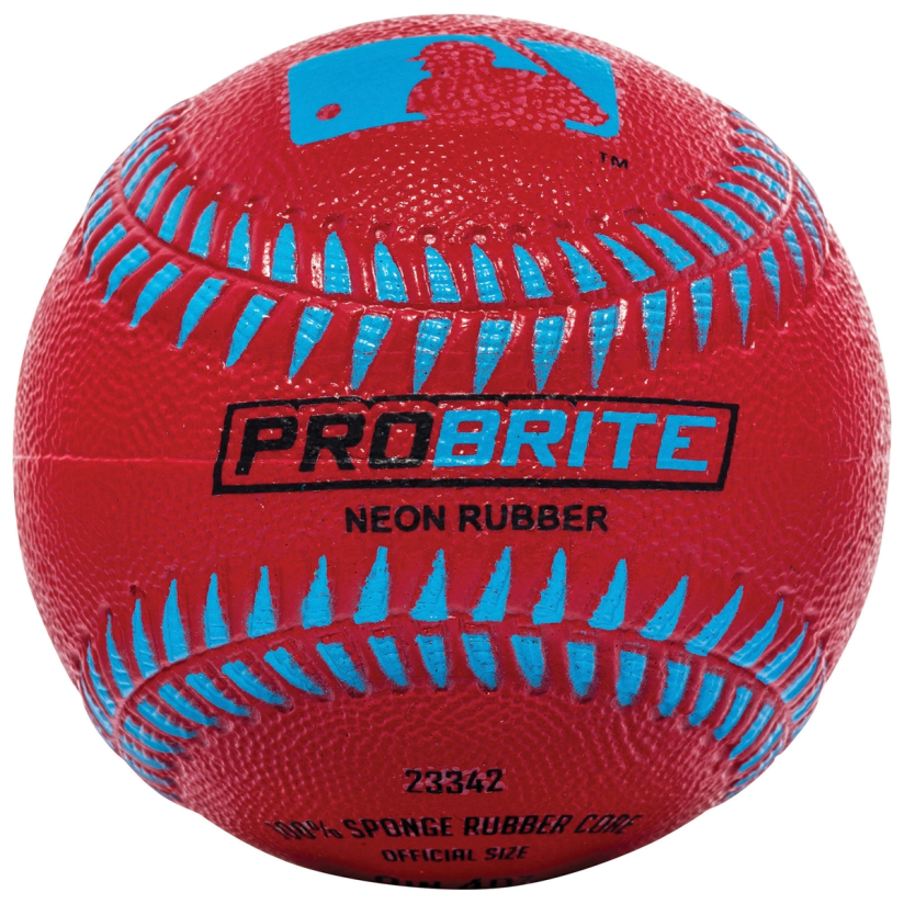 Rubber baseball