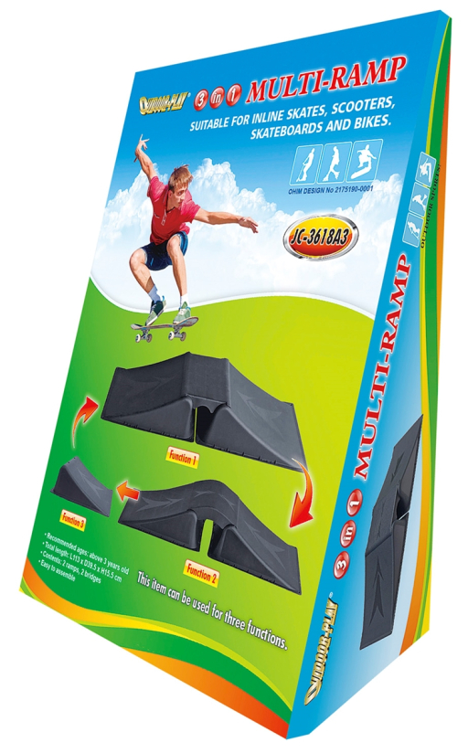 Multi skateramp
