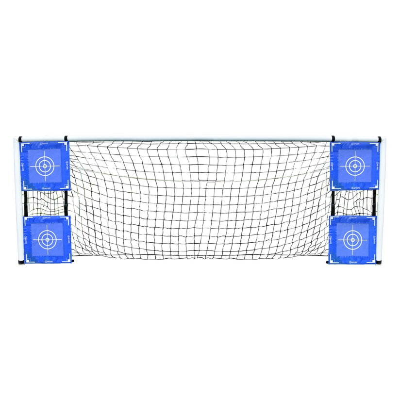 Lot de 4 cibles ajustables pour but de football