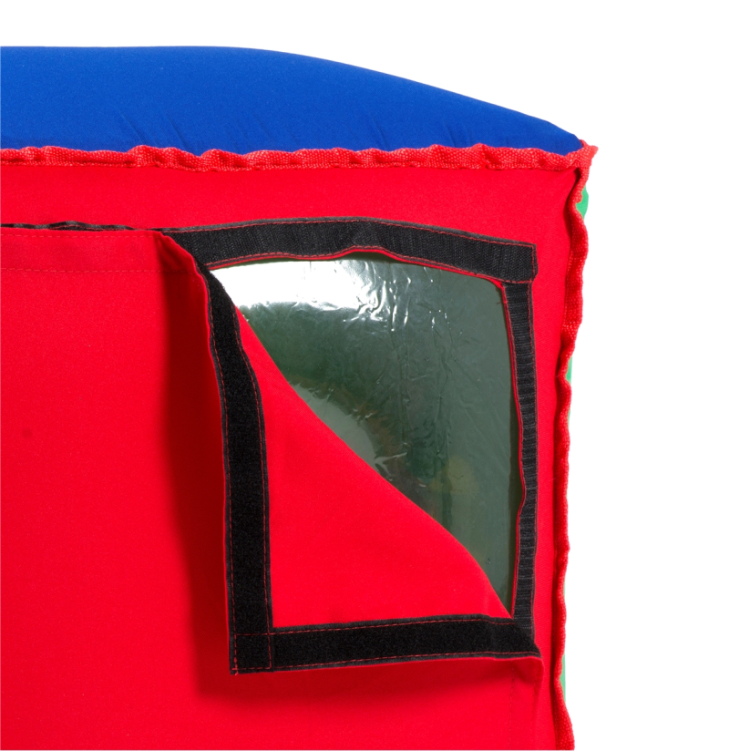 Cube Poull Ball gonflable avec housse