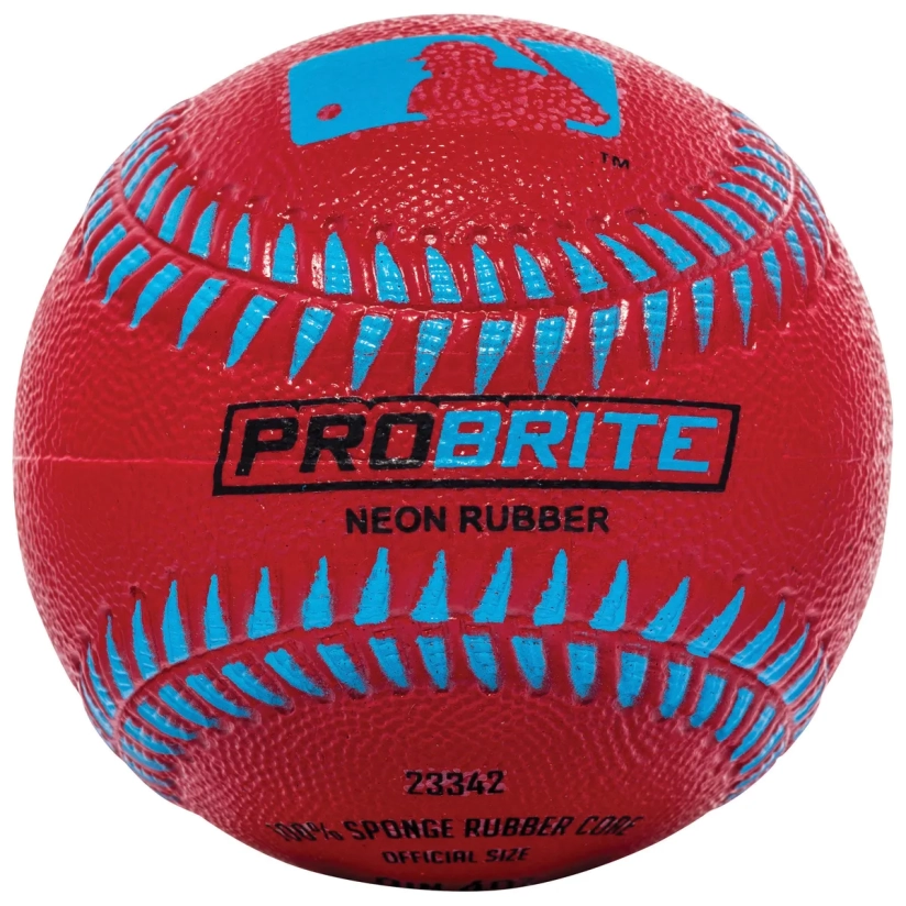Balle de baseball en caoutchouc