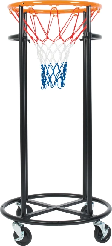 Basketballdoel op wielen