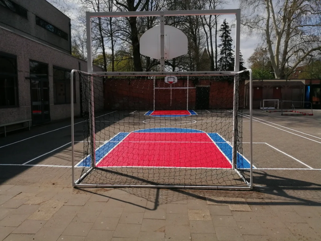 Combidoel handbal - basketbal - voetbal