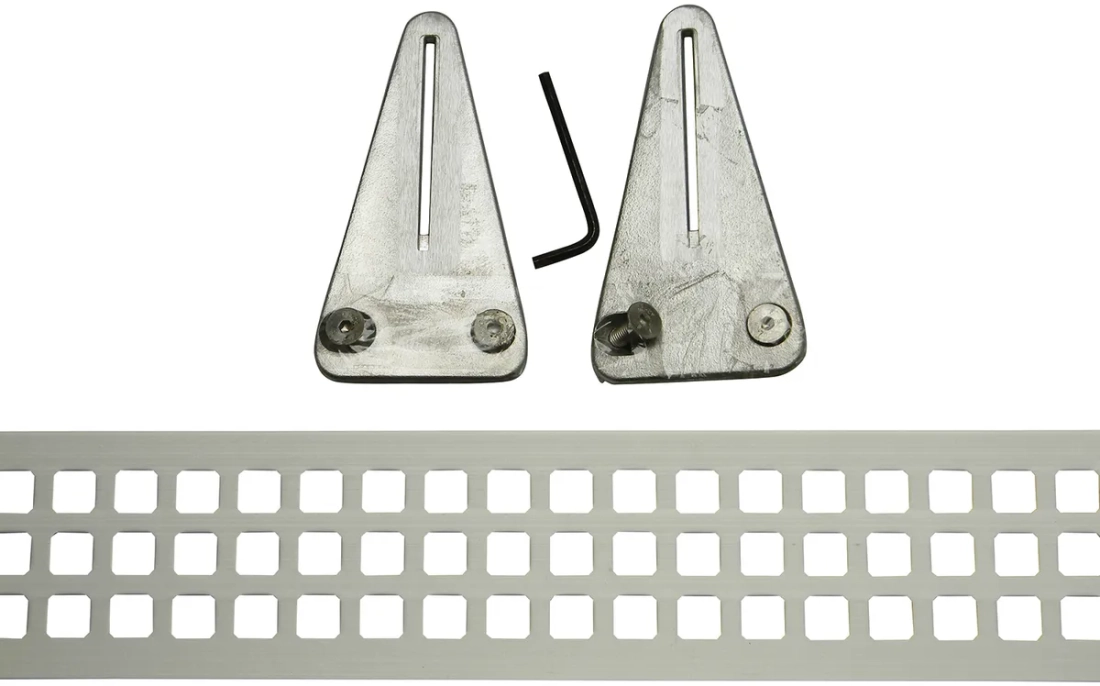 Aluminium net 0,4cm voor betontafel