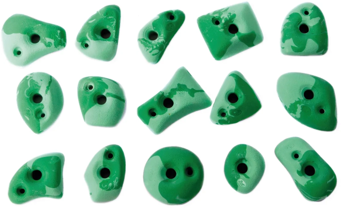 Set van 15 "Scht'uk" klimgrepen