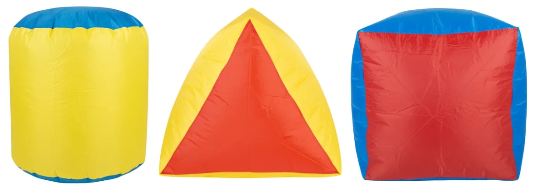 Lot de 3 formes géométriques flottantes