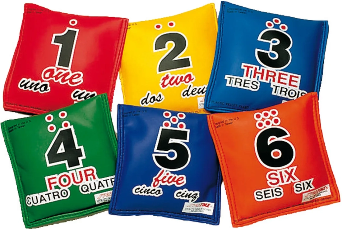 Set van 6 graanzakken
