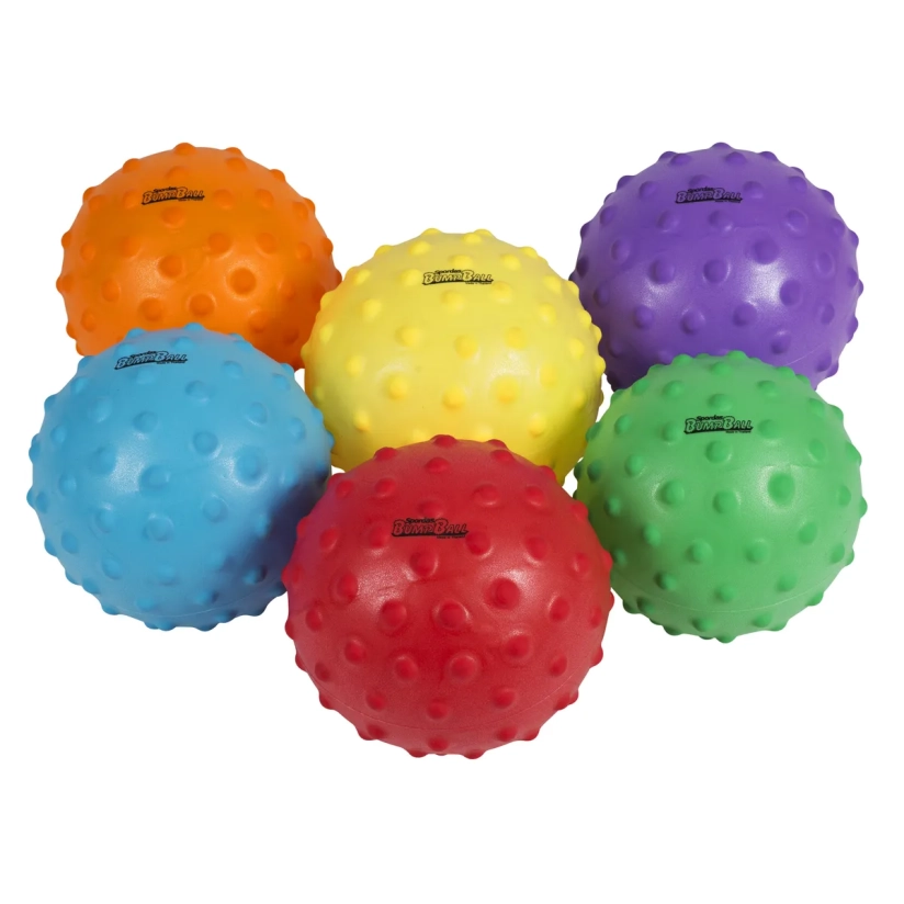 Set van 6 tastbare ballen
