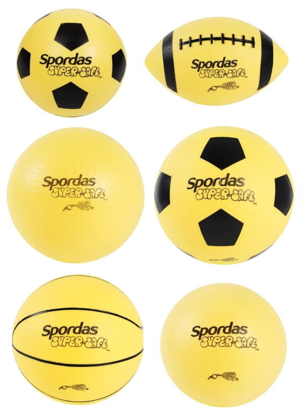Set van 6 Super Securit ballen