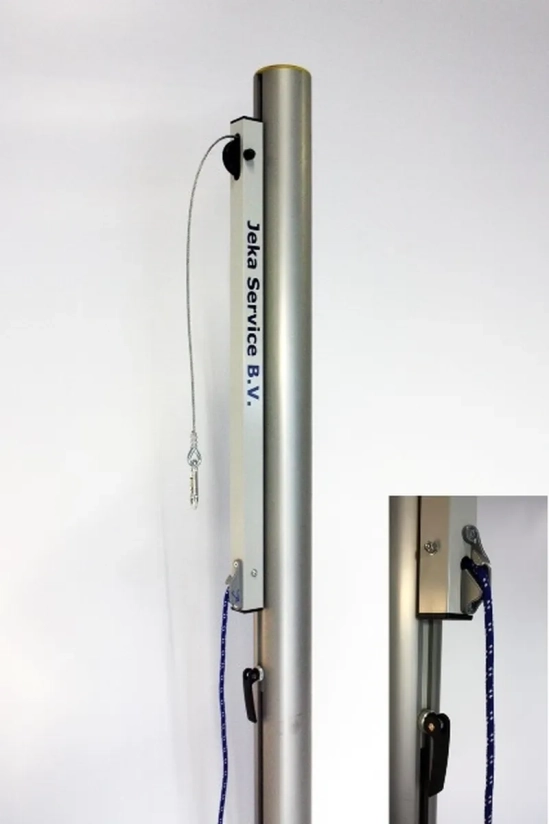 Paar ronde volleybalpalen Ø100 mm