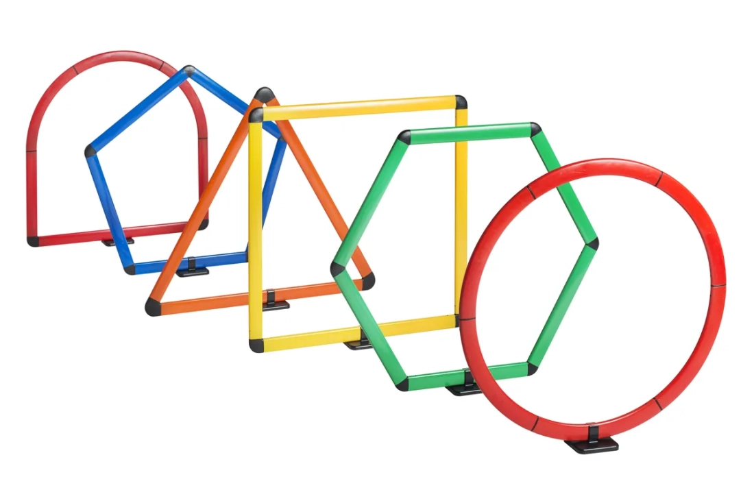 Geometrisch hindernissenparcours