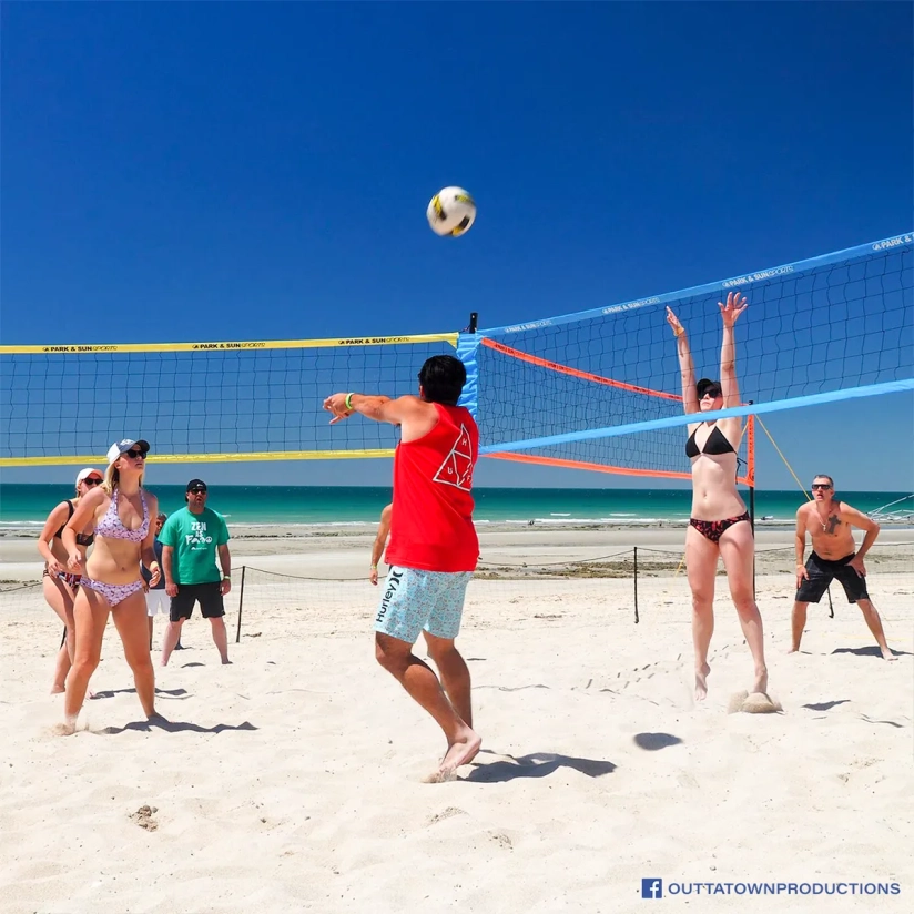 TriBall volleybalnetsysteem