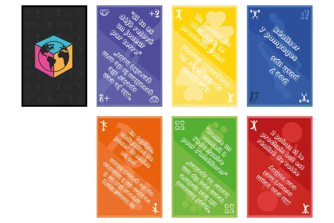 Poull Ball - Kaartspel 'Play with Colors'