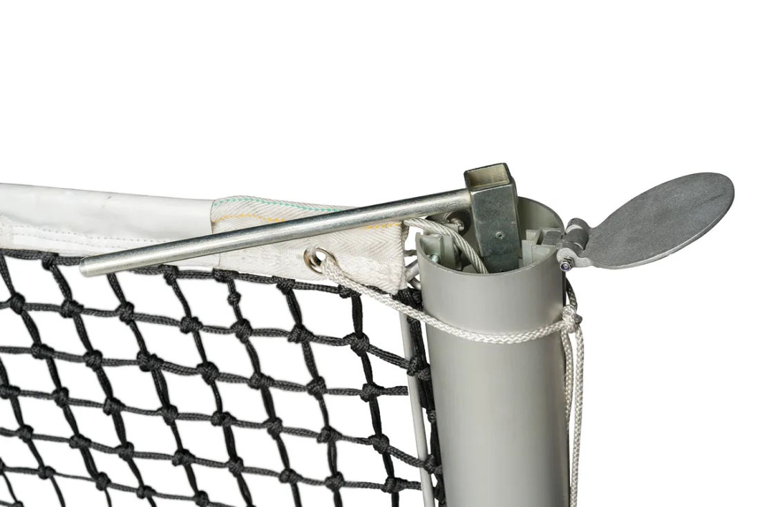 Paire de poteaux de tennis ronds