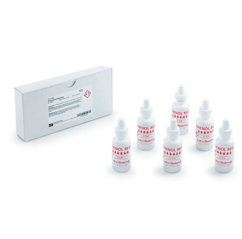 Lovibond Phenol red – 15 ml 6 stuks