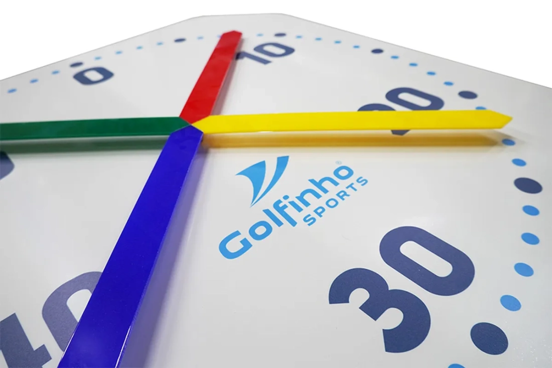Horloge 4 aiguilles sans vitre