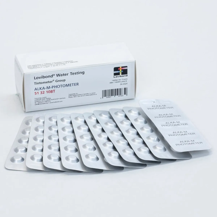 Alka-M-Photometer tablets