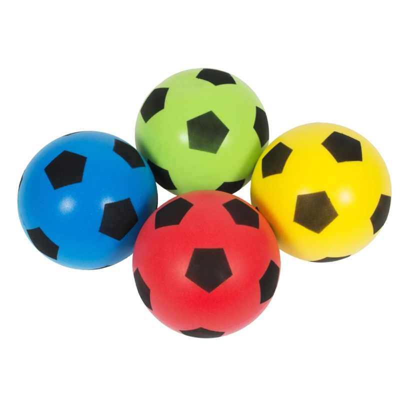 Lot de 4 ballons Softy 17,5cm