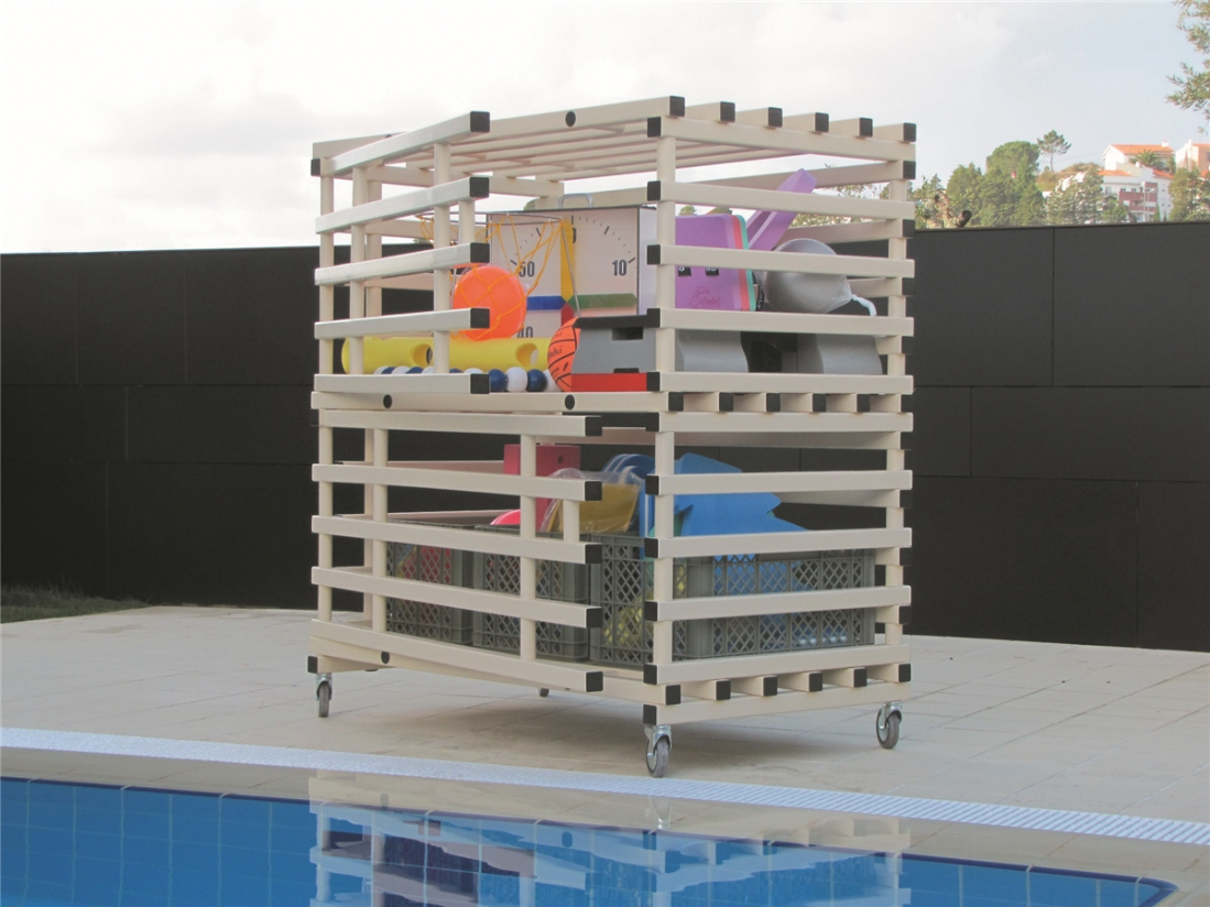 PVC materiaalkast