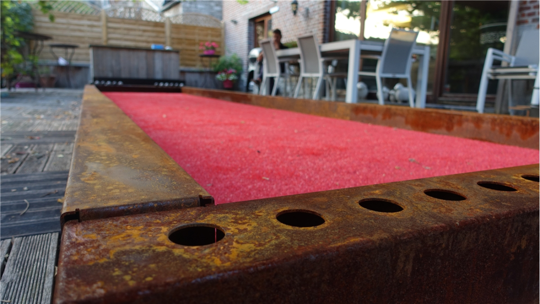 Boogle petanquebaan - Corten