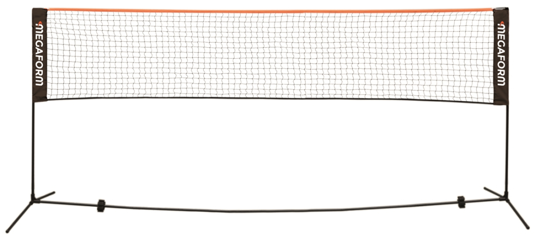 Draagbaar AirBadminton & mini-tennis net 6m