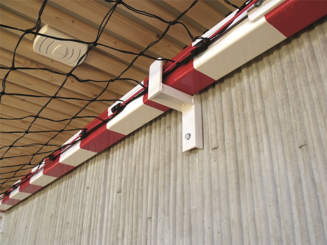 Ophangsysteem voor handbaldoel