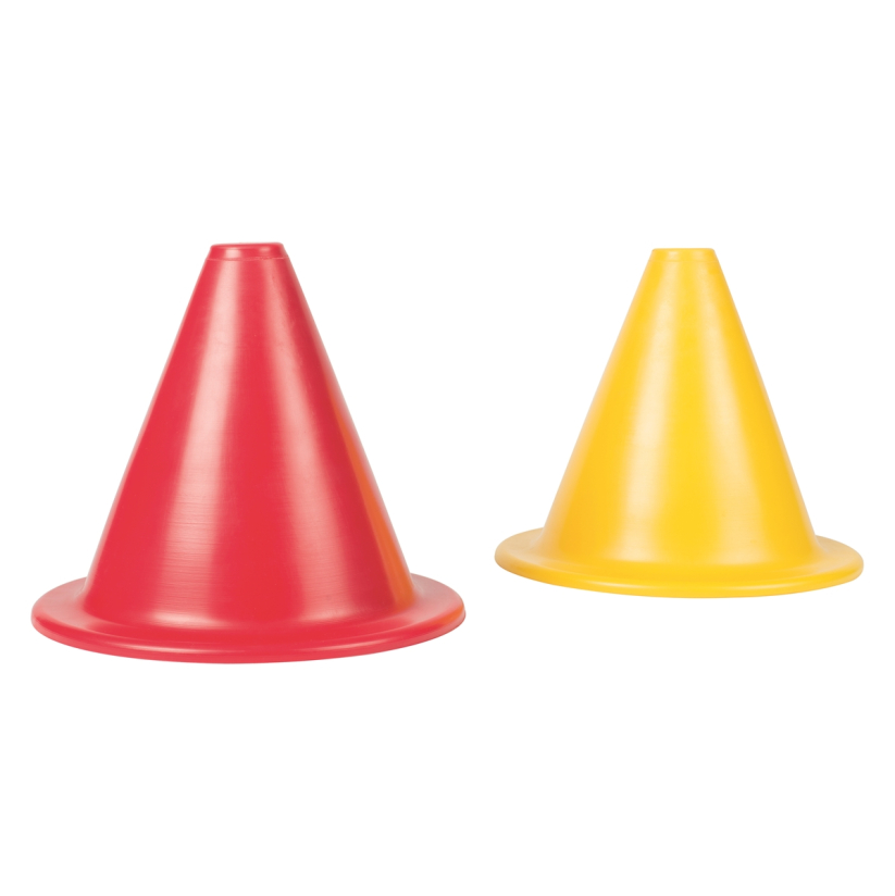 Set van 6 soepele kegels