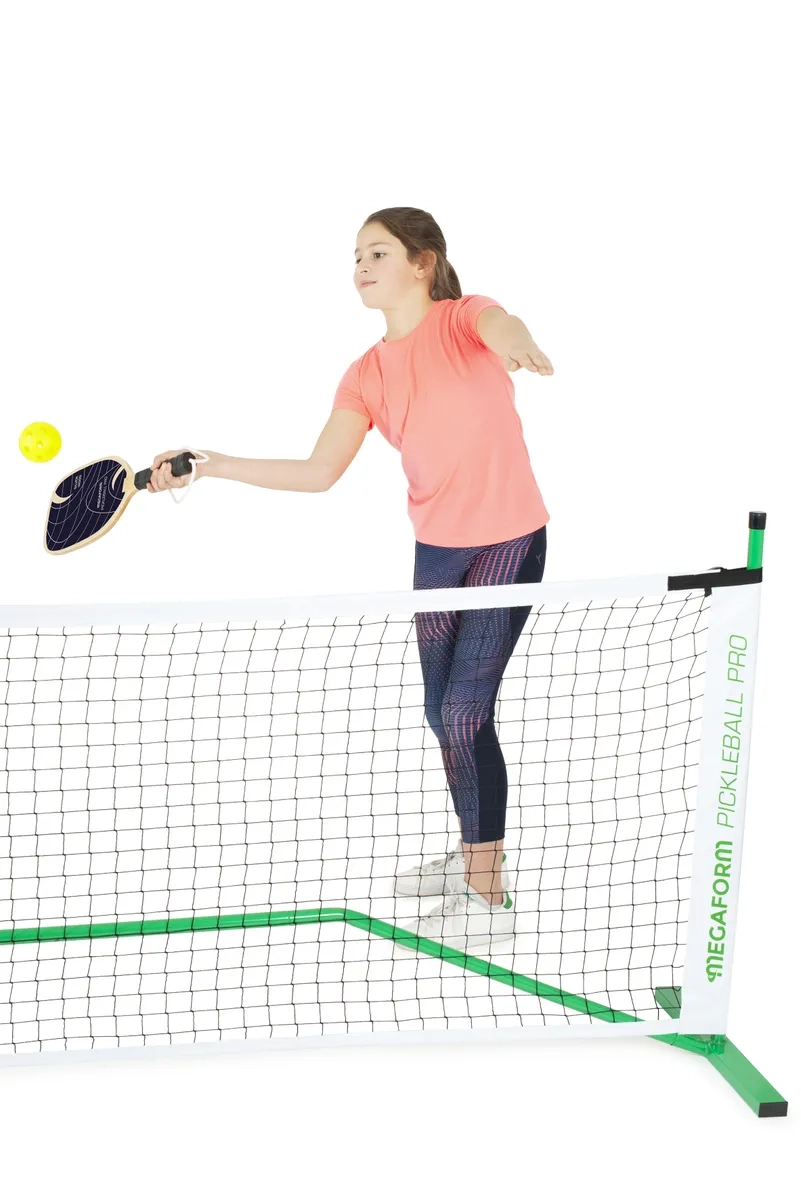 Flybold Ensemble De Pickleball Avec Filet | Ensemble Portable Avec 4 Pagaies Equipement De Taille Reglementaire Poteaux Metalliques Emboitables Legers Et Robustes Avec Sac De Transport Pour Jeu