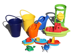 Set met badspelletjes