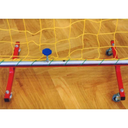 Paar transportwagentjes voor handbaldoel