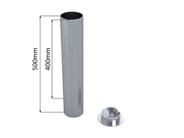 Fourreau en aluminium pour poteau central