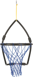 Op te hangen basketkorf