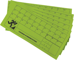 Set van 100 controlekaarten
