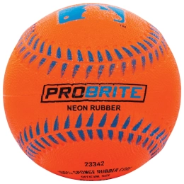 Balle de baseball en caoutchouc
