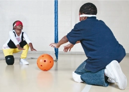 Ballon de goalball entraînement