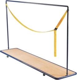 Chariot pour matelas de chute