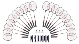 Badmintonset Megaform Gold