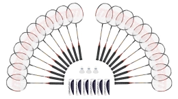 Badmintonset Megaform Silver