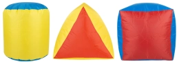 Lot de 3 formes géométriques flottantes