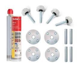 Kit de 4 fixations pour but de handball