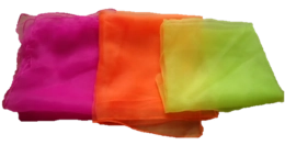 Set van 72 jongleerdoekjes