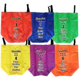 Lot de 6 sacs de saut