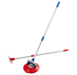 Paar duwstelen met telescopische steel