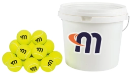 Emmer van 48 Megaform tennisballen