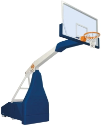 Easyplay mobiel basketbaldoel met overhang 225cm