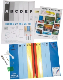 Kit de fléchette pendulaire