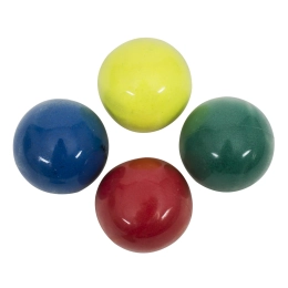 Jeu de 4 balles sable rondes